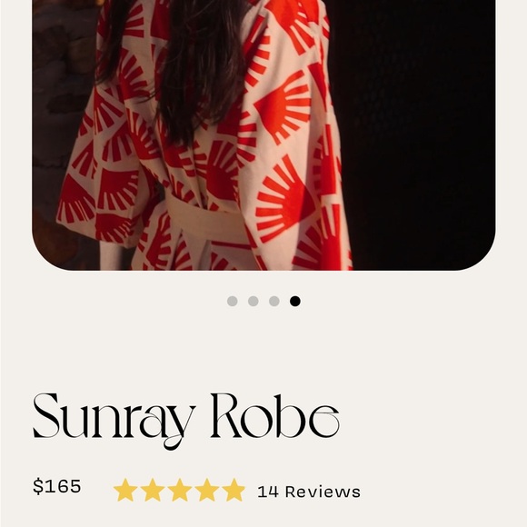 Wonder Valley Sunday Robe - Picture 3 of 9